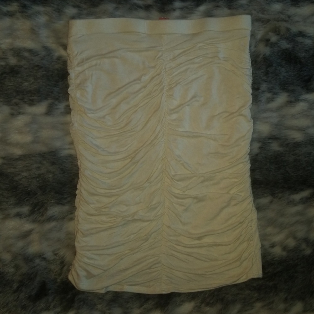 Bebe Ruched Tube Top - Picture 5 of 7